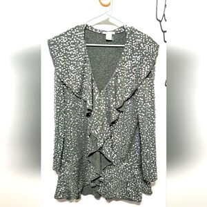 Alberto Makali Sequin Jacket Sz. Lg. "Like New"